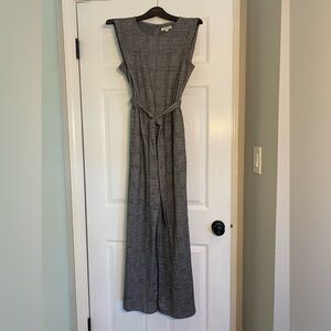 Max Studio plaid jumpsuit